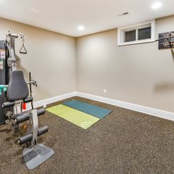 Neutral Transitional Basement With Wetbar  - Olney, MD, 