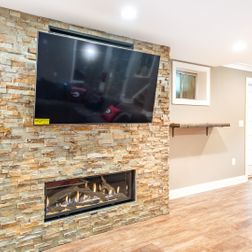 Chic Basement with Movie Theater Room, Family Room and Wet Bar, Warrenton, VA