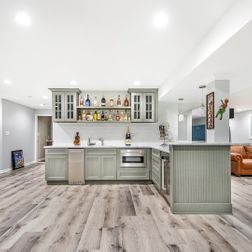 Perfect Basement Remodel for Entertaining your guests - Gaithersburg, MD 