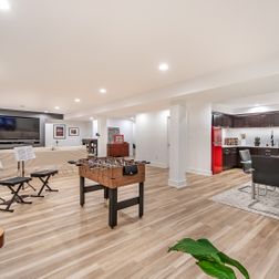 Cozy finished basement with Rec room, kitchen-like wet-bar and full bathroom., North Potomac, MD