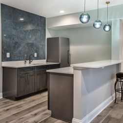 Finished basement with wet-bar and nice bathroom, Clarksburg, MD