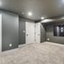 Basement design and remodeling with steam shower and home theater., Davidsonville, MD